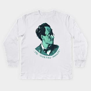 Me Gustav Mahler Kids Long Sleeve T-Shirt